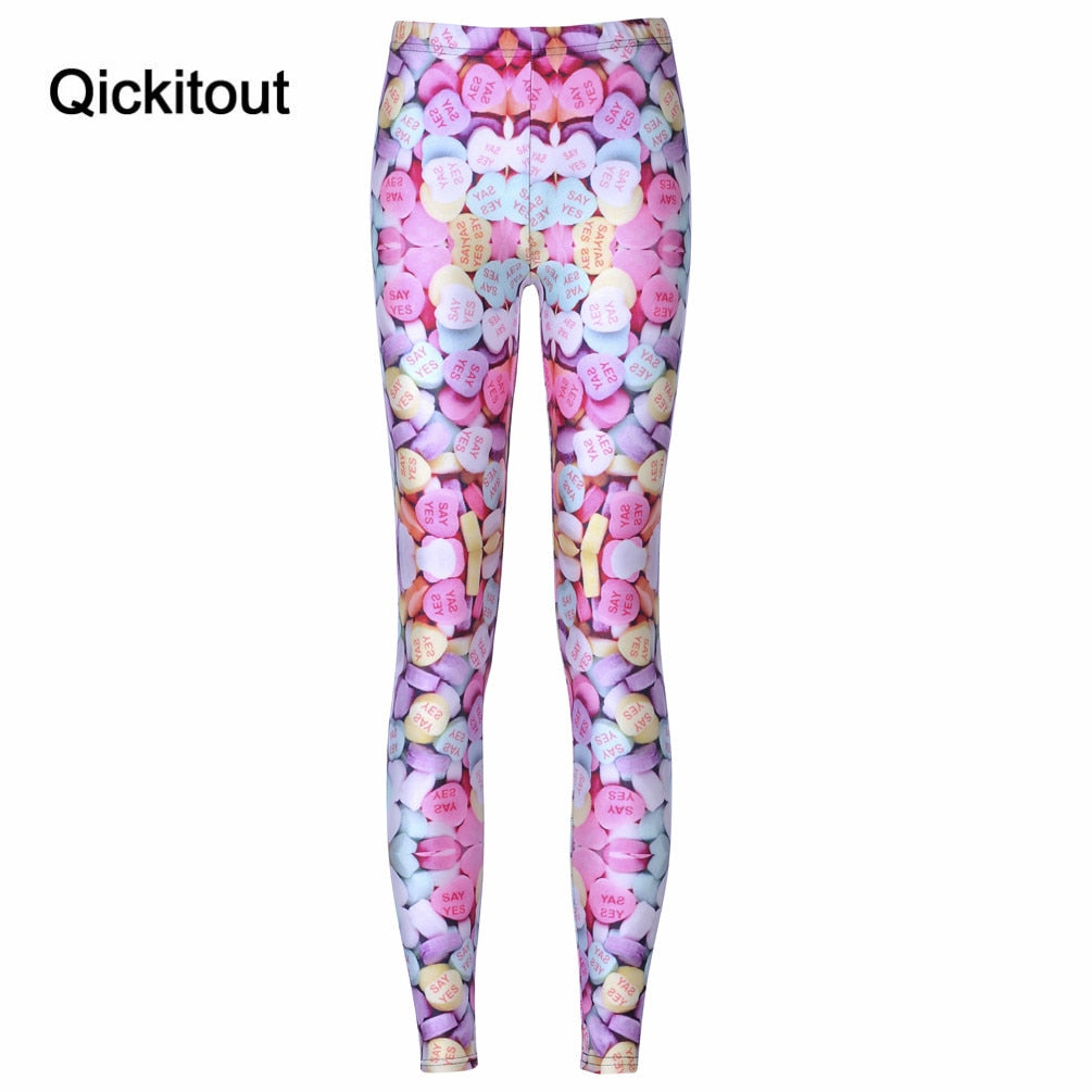 Trousers Fashion English colored candy