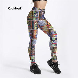 Qickitout Leggings Women's workout