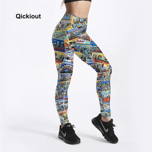 Qickitout Leggings Women's workout