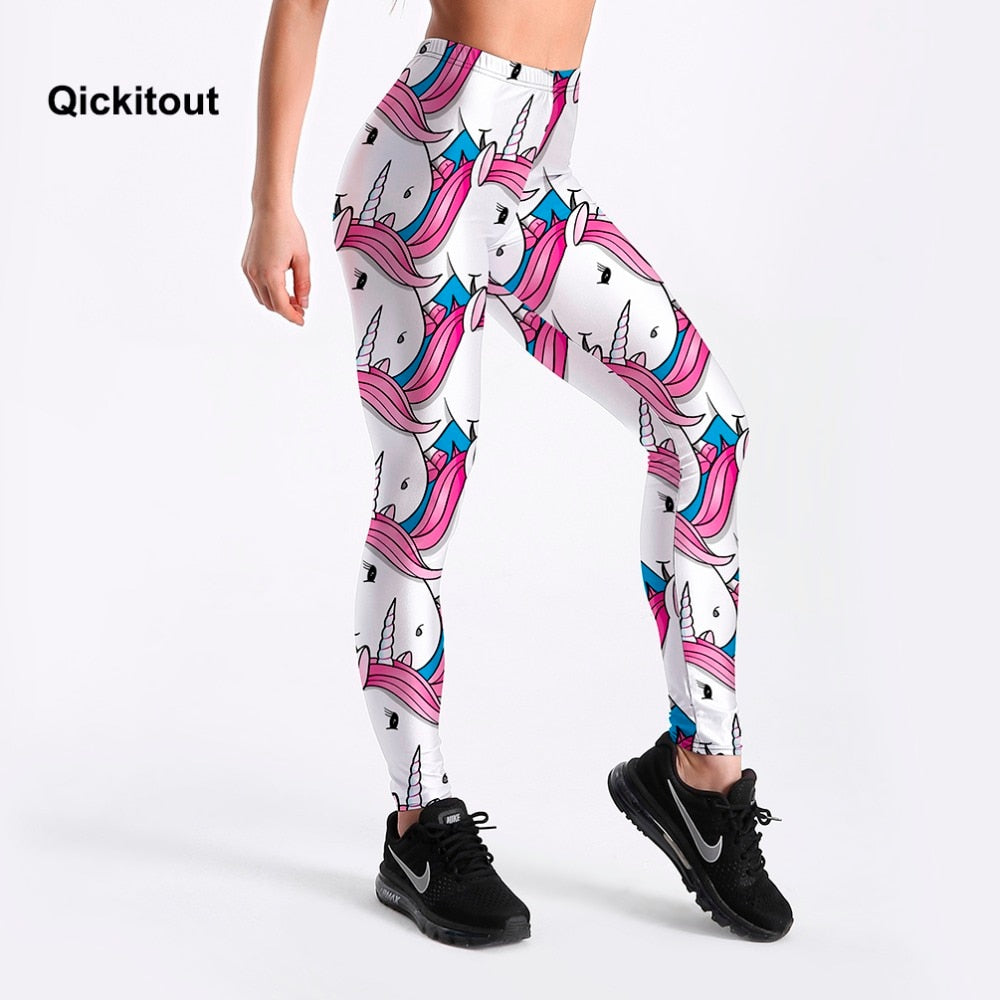 Qickitout Leggings Unicorn